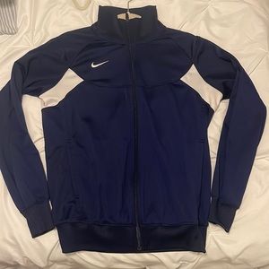 Navy Blue Nike Track Jacket